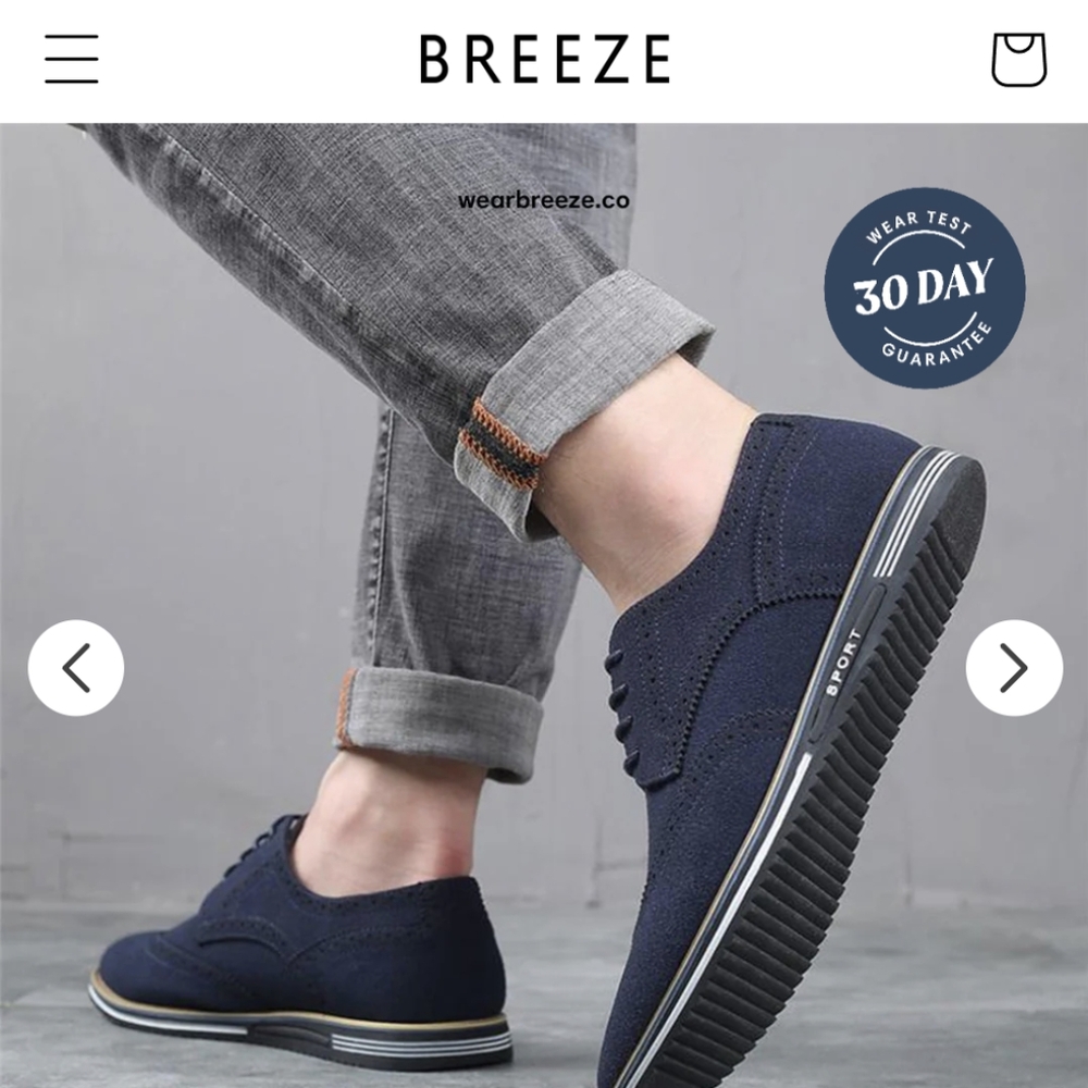 Breeze Comfort Derby Dress Shoes